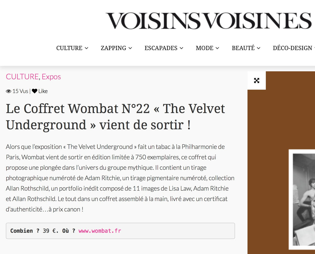 Wombat N°22 dans Voisins Voisines