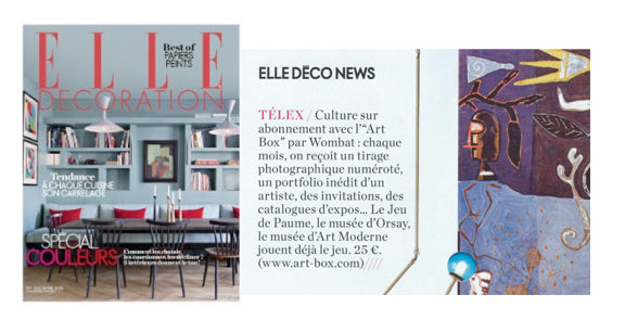 Wombat dans ELLE Décoration