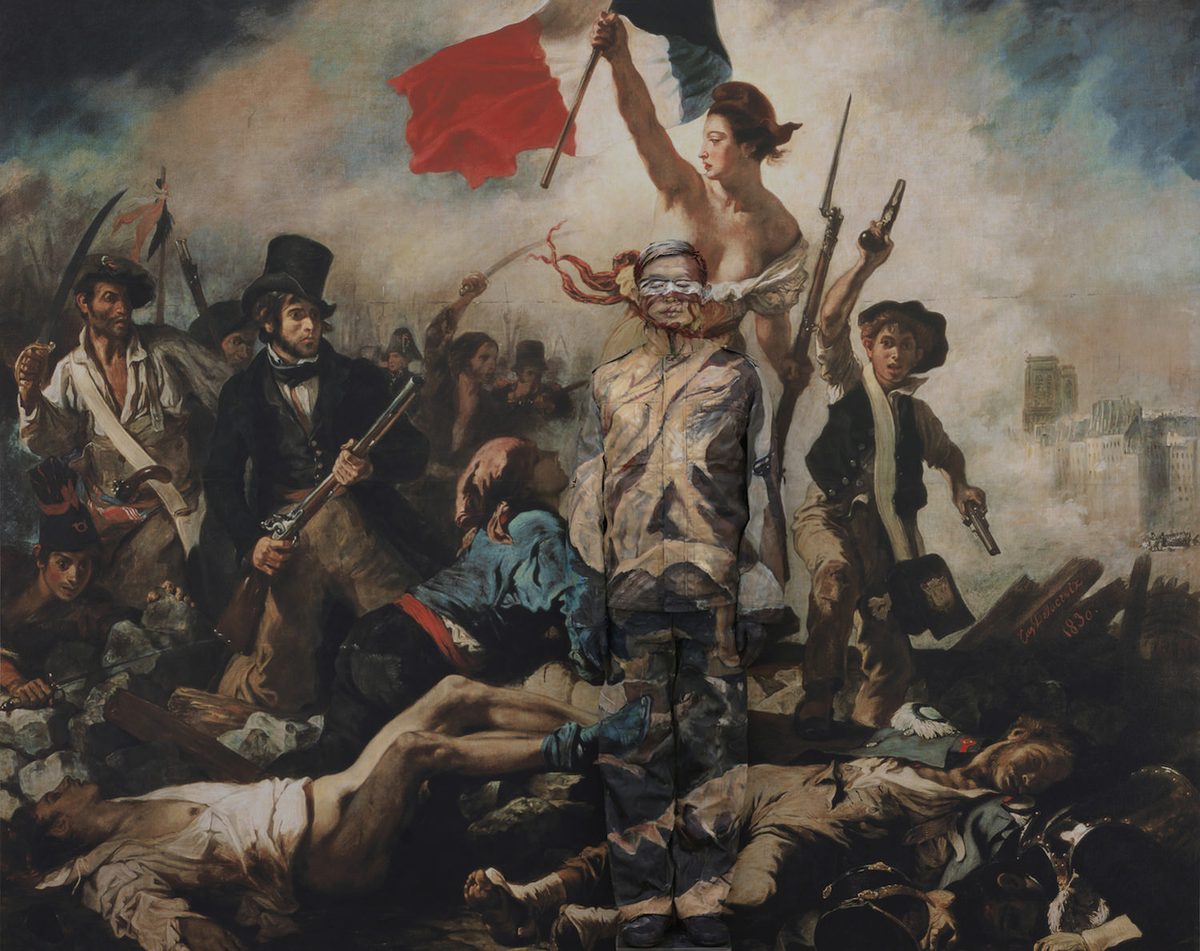 Hiding in the City, Liberty Leading the People, 2013 - Wombat - The Photography and Art Box